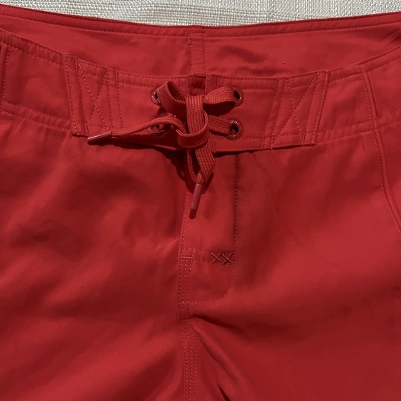 The North Face Women's Swim Ocean Orange Shorts Size 8 - Picture 2 of 9